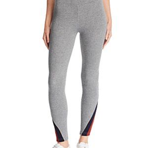 Sundry Color Inset Heather Gray Yoga Lounge Leggings 0 XS